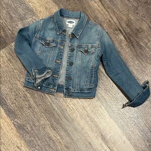 Old Navy Girls Classic Blue Jean Jacket